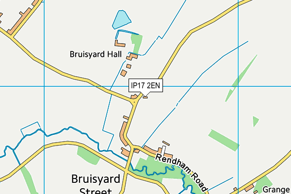 IP17 2EN map - OS VectorMap District (Ordnance Survey)