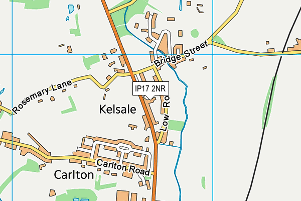 IP17 2NR map - OS VectorMap District (Ordnance Survey)