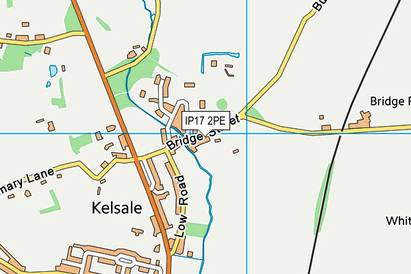 IP17 2PE map - OS VectorMap District (Ordnance Survey)