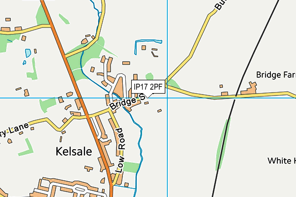 IP17 2PF map - OS VectorMap District (Ordnance Survey)