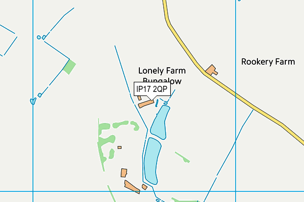 Carlton Meres Country Park map (IP17 2QP) - OS VectorMap District (Ordnance Survey)