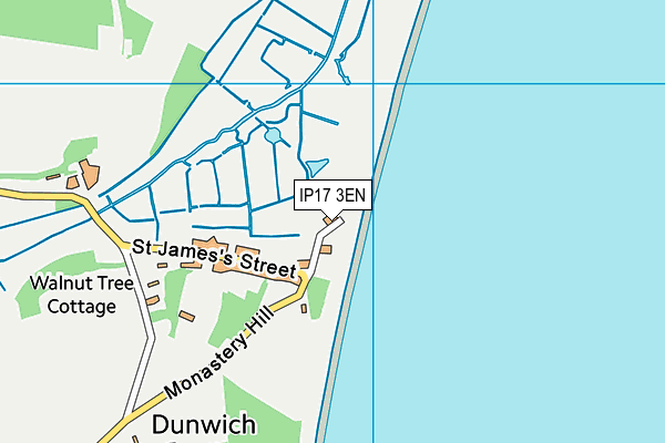 IP17 3EN map - OS VectorMap District (Ordnance Survey)