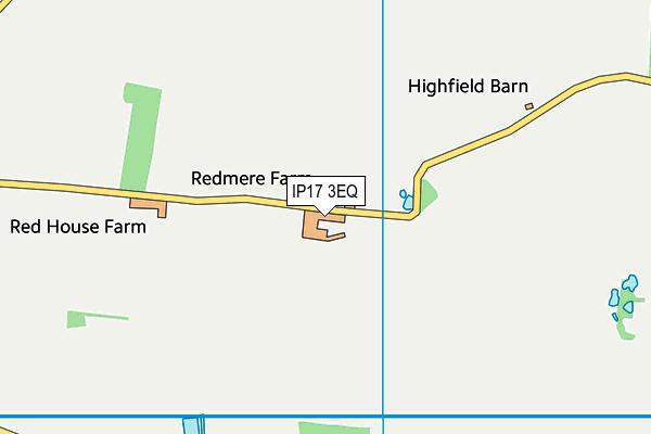 IP17 3EQ map - OS VectorMap District (Ordnance Survey)