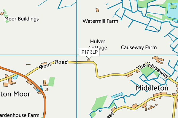 IP17 3LP map - OS VectorMap District (Ordnance Survey)