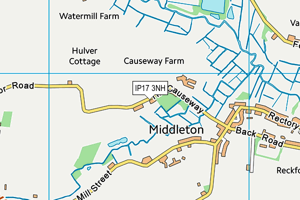 IP17 3NH map - OS VectorMap District (Ordnance Survey)