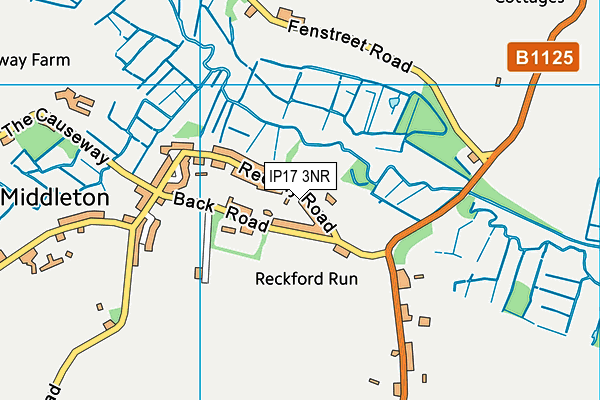 IP17 3NR map - OS VectorMap District (Ordnance Survey)