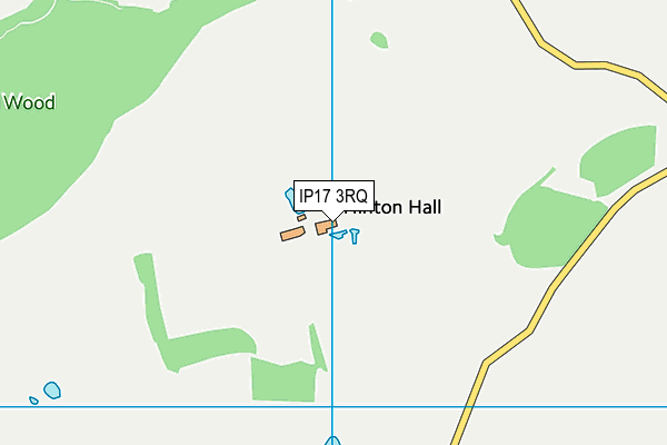 IP17 3RQ map - OS VectorMap District (Ordnance Survey)