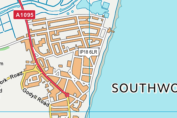 Map of UNIVERSAL IMPORT AND EXPORT (SOUTHWOLD) LIMITED at district scale