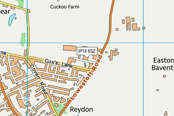 Map of COOPER & DENNY LIMITED at district scale