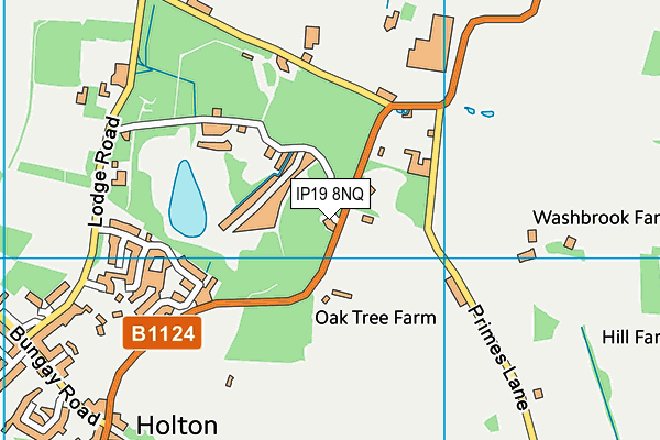 IP19 8NQ map - OS VectorMap District (Ordnance Survey)