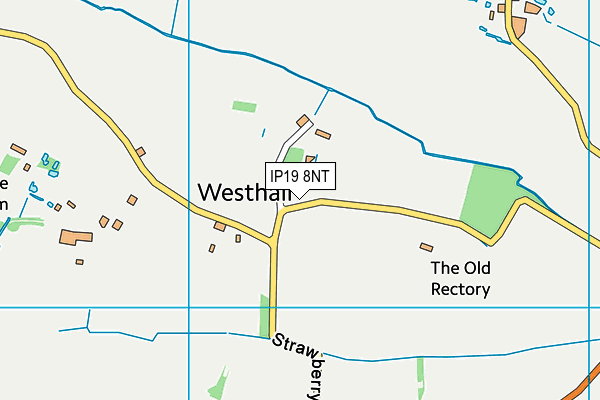 IP19 8NT map - OS VectorMap District (Ordnance Survey)