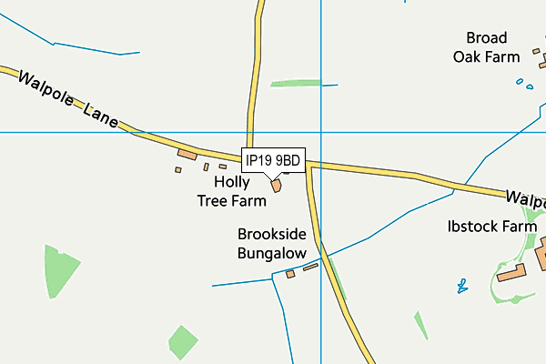 IP19 9BD map - OS VectorMap District (Ordnance Survey)