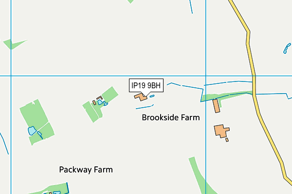 IP19 9BH map - OS VectorMap District (Ordnance Survey)