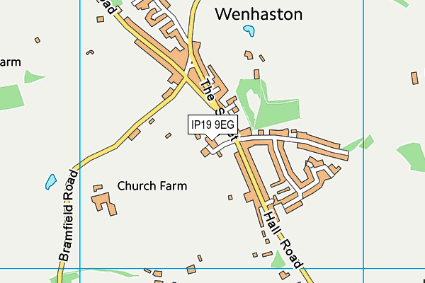 IP19 9EG map - OS VectorMap District (Ordnance Survey)