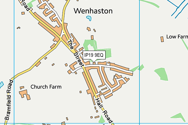 IP19 9EQ map - OS VectorMap District (Ordnance Survey)