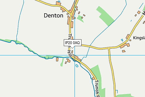 IP20 0AQ map - OS VectorMap District (Ordnance Survey)