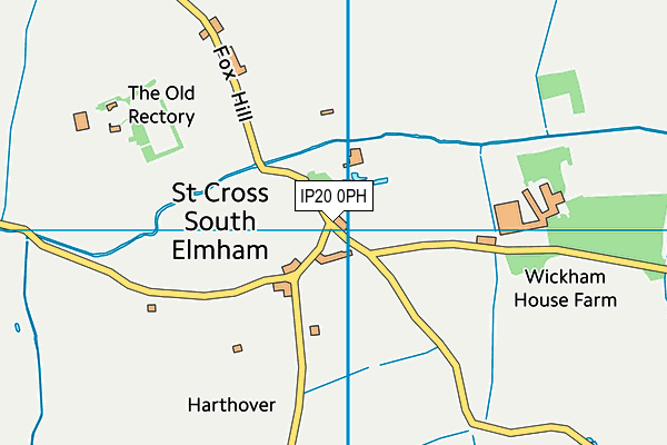 IP20 0PH map - OS VectorMap District (Ordnance Survey)