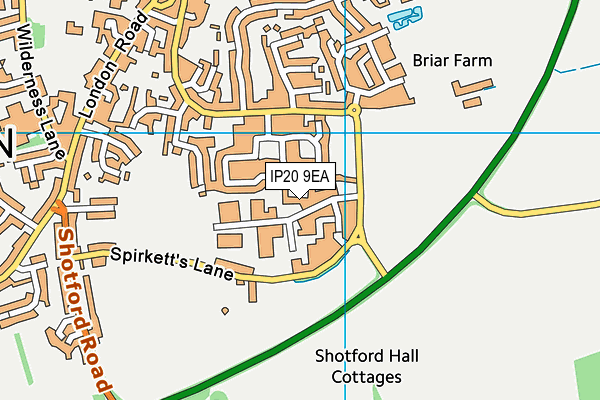 Map of HARLESTON TYRE SERVICES LIMITED at district scale