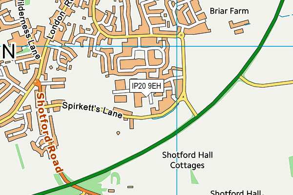 Map of SNIPERCRAFT LIMITED at district scale