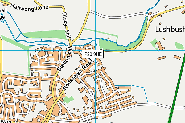 Map of PAIR OF HANDS LTD at district scale