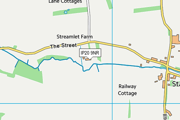 IP20 9NR map - OS VectorMap District (Ordnance Survey)