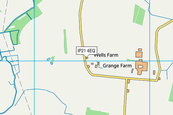 IP21 4EQ map - OS VectorMap District (Ordnance Survey)