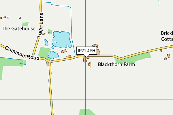 IP21 4PH map - OS VectorMap District (Ordnance Survey)