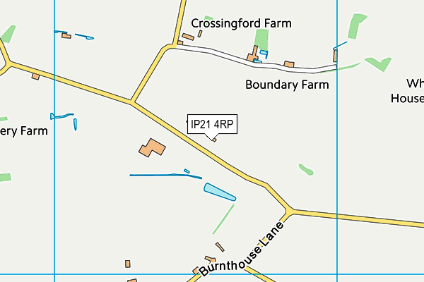 IP21 4RP map - OS VectorMap District (Ordnance Survey)