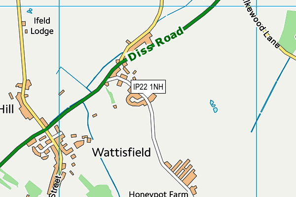 Map of WESTON MILL POTTERY LIMITED at district scale