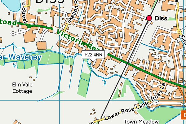 Map of RACKWICK LTD at district scale
