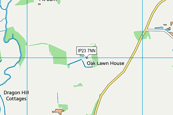 IP23 7NN map - OS VectorMap District (Ordnance Survey)