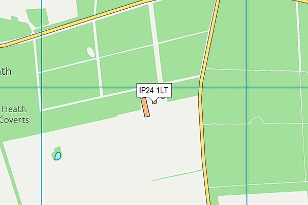 IP24 1LT map - OS VectorMap District (Ordnance Survey)