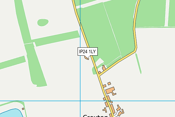 IP24 1LY map - OS VectorMap District (Ordnance Survey)