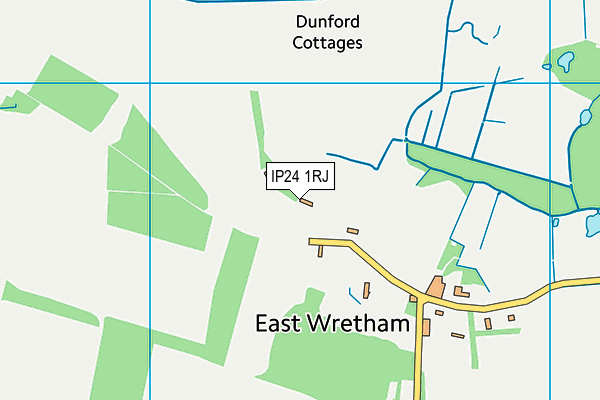 IP24 1RJ map - OS VectorMap District (Ordnance Survey)