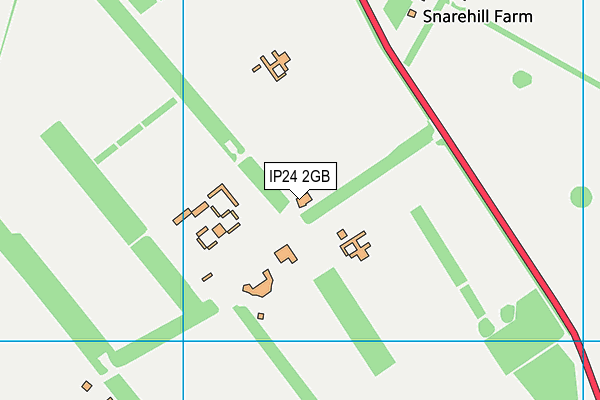 IP24 2GB map - OS VectorMap District (Ordnance Survey)