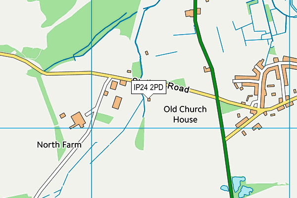 IP24 2PD map - OS VectorMap District (Ordnance Survey)