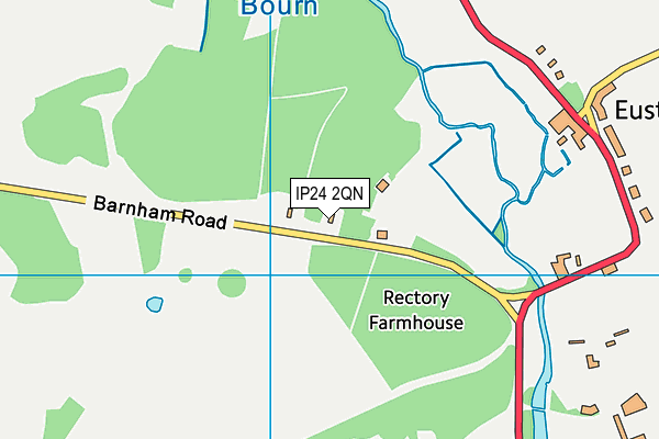 IP24 2QN map - OS VectorMap District (Ordnance Survey)