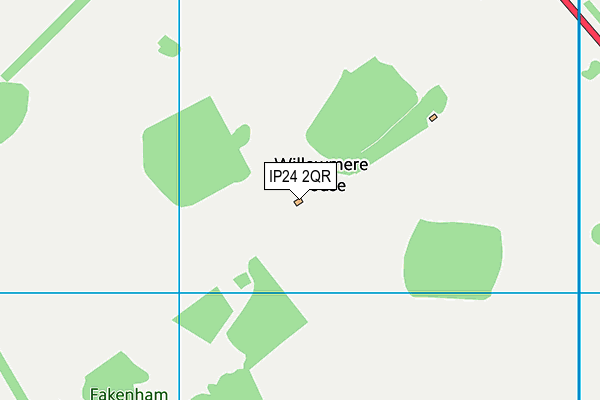 IP24 2QR map - OS VectorMap District (Ordnance Survey)