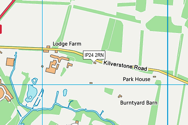 IP24 2RN map - OS VectorMap District (Ordnance Survey)