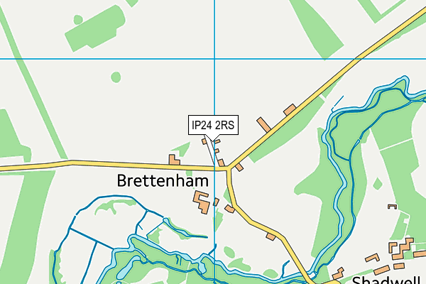 IP24 2RS map - OS VectorMap District (Ordnance Survey)