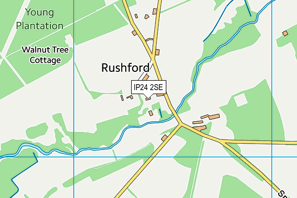 IP24 2SE map - OS VectorMap District (Ordnance Survey)