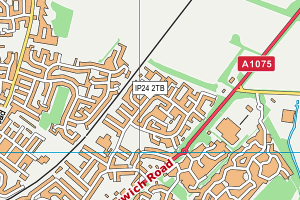 IP24 2TB map - OS VectorMap District (Ordnance Survey)