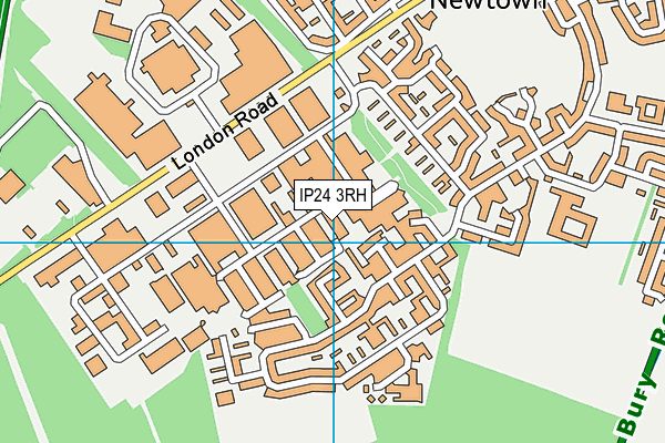 Map of RHODES (UK) LIMITED at district scale