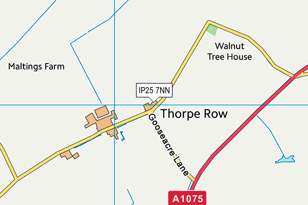 IP25 7NN map - OS VectorMap District (Ordnance Survey)