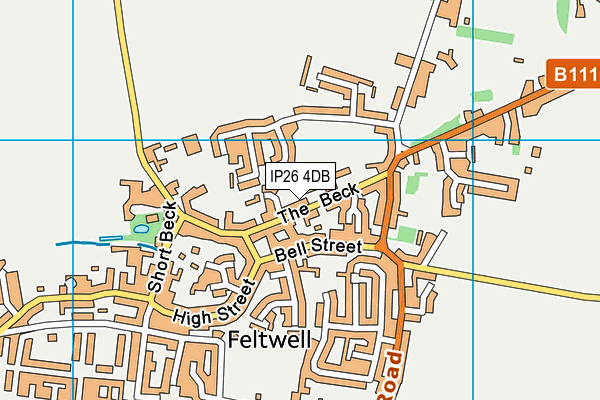 Edmund de Moundeford VC Primary School, Feltwell map (IP26 4DB) - OS VectorMap District (Ordnance Survey)