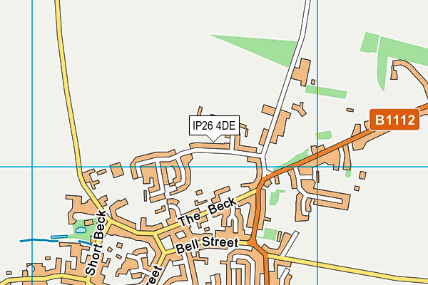 IP26 4DE map - OS VectorMap District (Ordnance Survey)