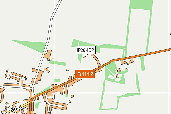 IP26 4DP map - OS VectorMap District (Ordnance Survey)