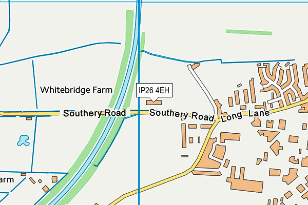 IP26 4EH map - OS VectorMap District (Ordnance Survey)