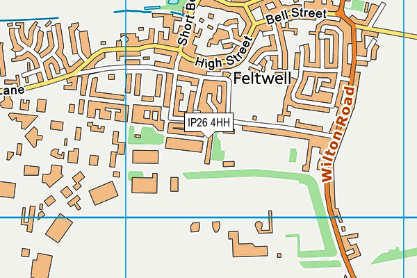 IP26 4HH map - OS VectorMap District (Ordnance Survey)