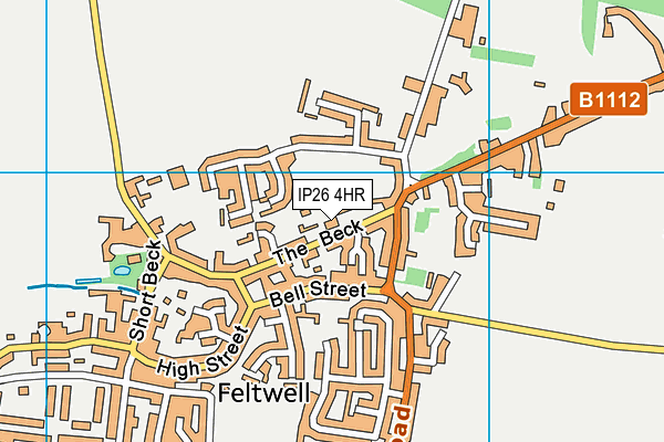 IP26 4HR map - OS VectorMap District (Ordnance Survey)